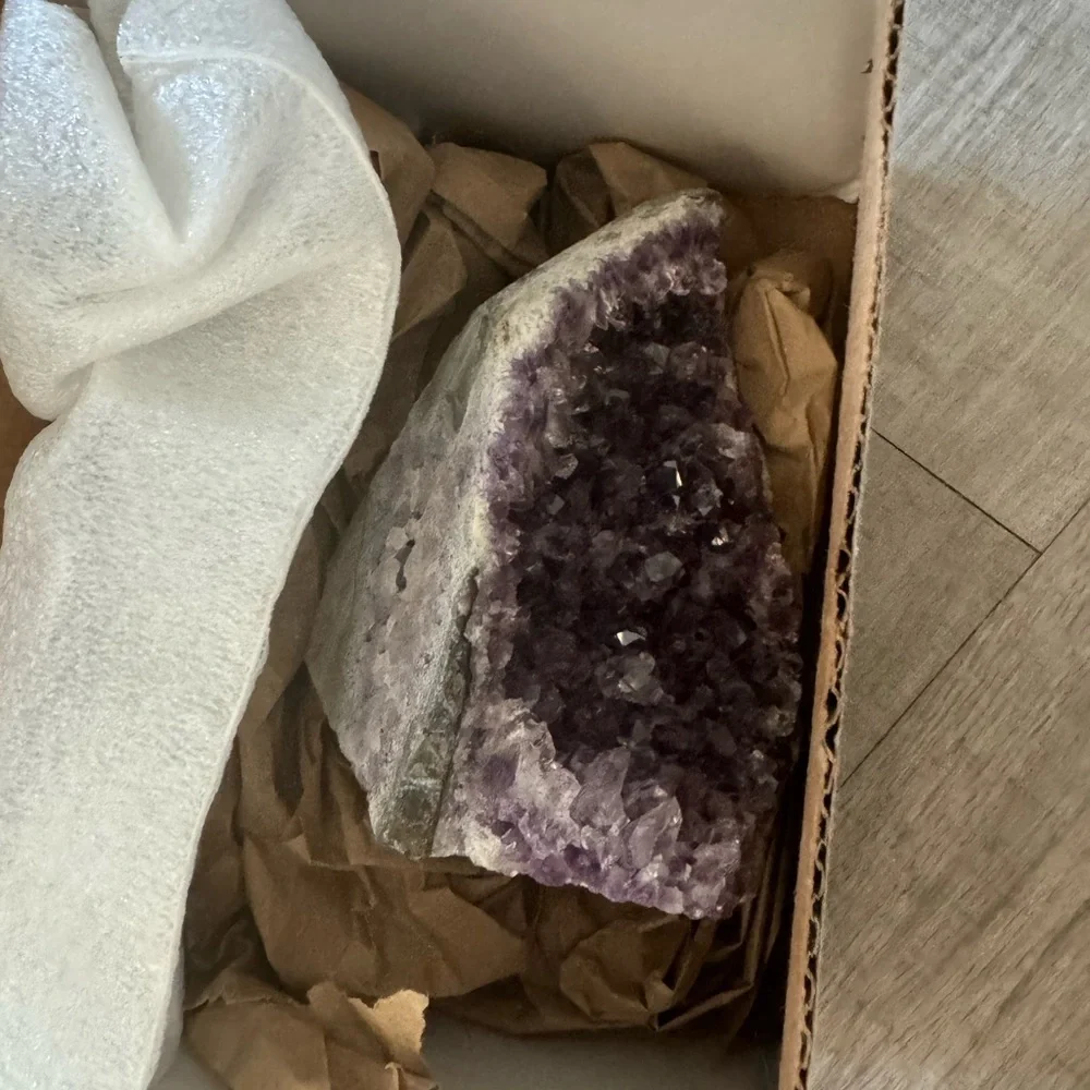 New Emporion Gems Amethyst Crystal 2.21 LBS